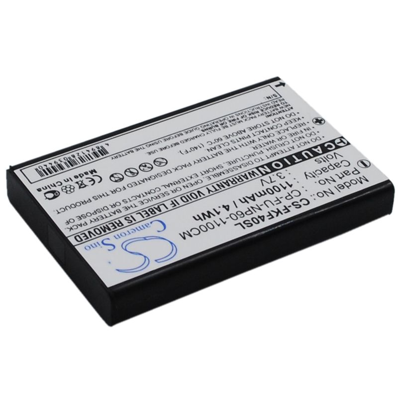 Li-ion Battery fits Falk, Cross, Ibex, Ibex 30 3.7V, 1100mAh GPS & Navigator Cameron Sino Technology Limited
