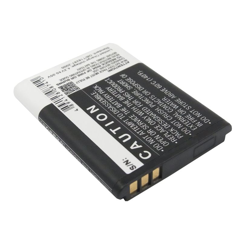 Li-ion Battery Fits Fiio, E11, Fiio 3.7v, 1000mah Amplifier Cameron Sino Technology Limited