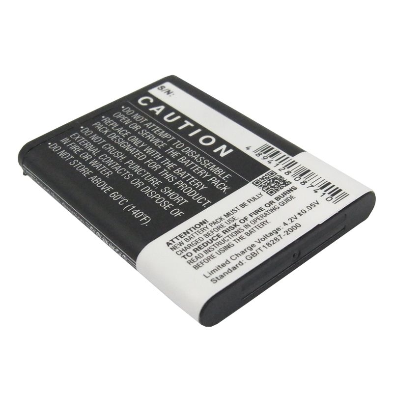 Li-ion Battery Fits Fiio, E11, Fiio 3.7v, 1000mah Amplifier Cameron Sino Technology Limited