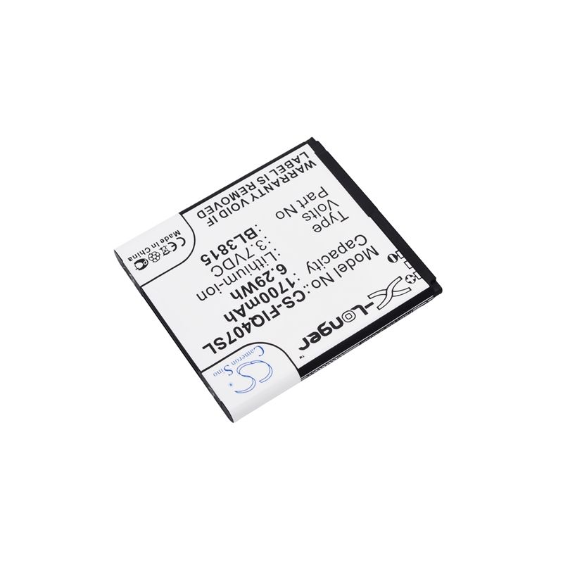 Li-ion Battery fits Fly, era nano 7, iq4407 3.7V, 1700mAh Communications Cameron Sino Technology Limited (Suspended)