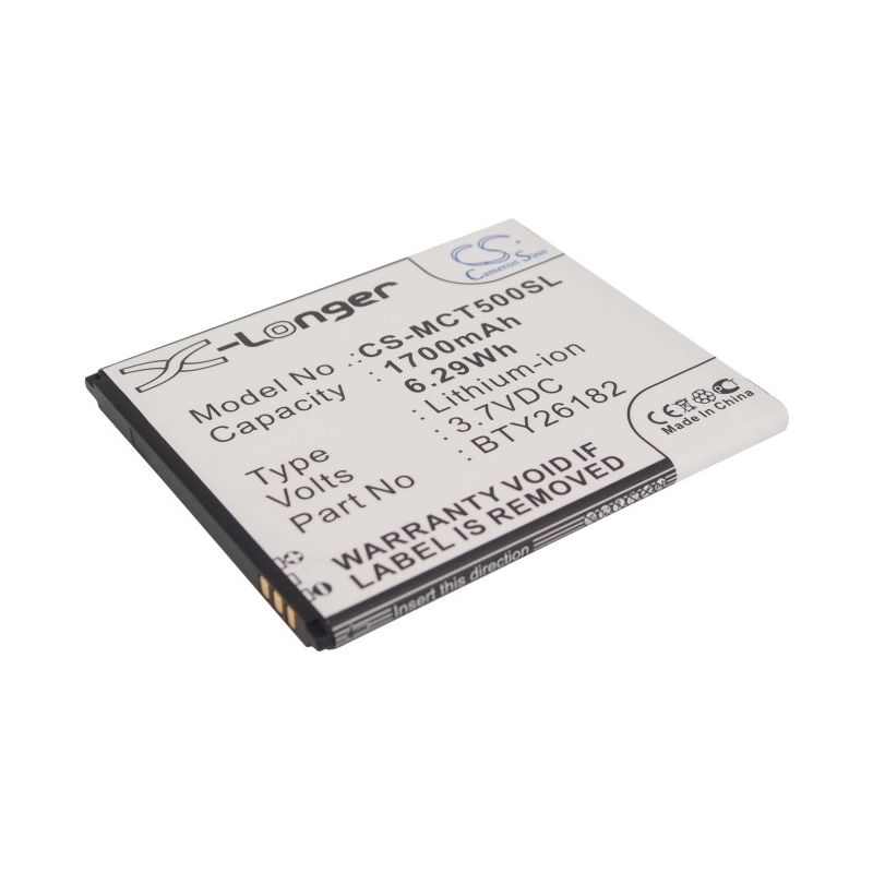 Li-ion Battery fits Fly, iq 451 vista, micromax, a116 canvas hd 3.7V, 1700mAh Mobile & SmartPhone Cameron Sino Technology Limited
