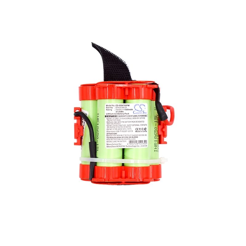 Li-ion Battery fits Flymo, 1200 R, 1200r, 1200r 2013 18.0V, 1500mAh Lawn Mowers Cameron Sino Technology Limited