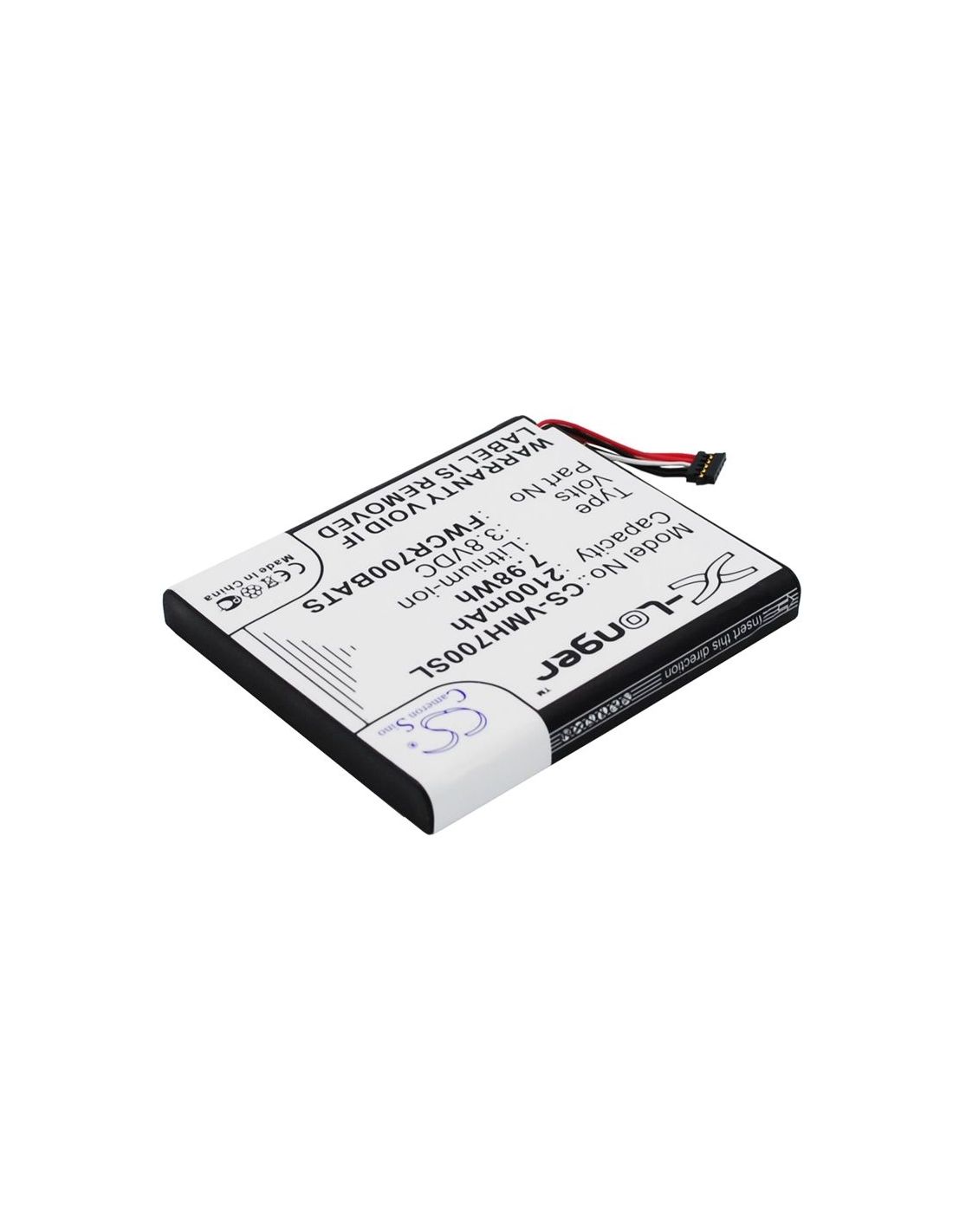 Li-ion Battery Fits Franklin Wireless, Mhs800l, Verizon, Ellipsis Jetpack 3.8v, 2100mah Hotspot Cameron Sino Technology Limited