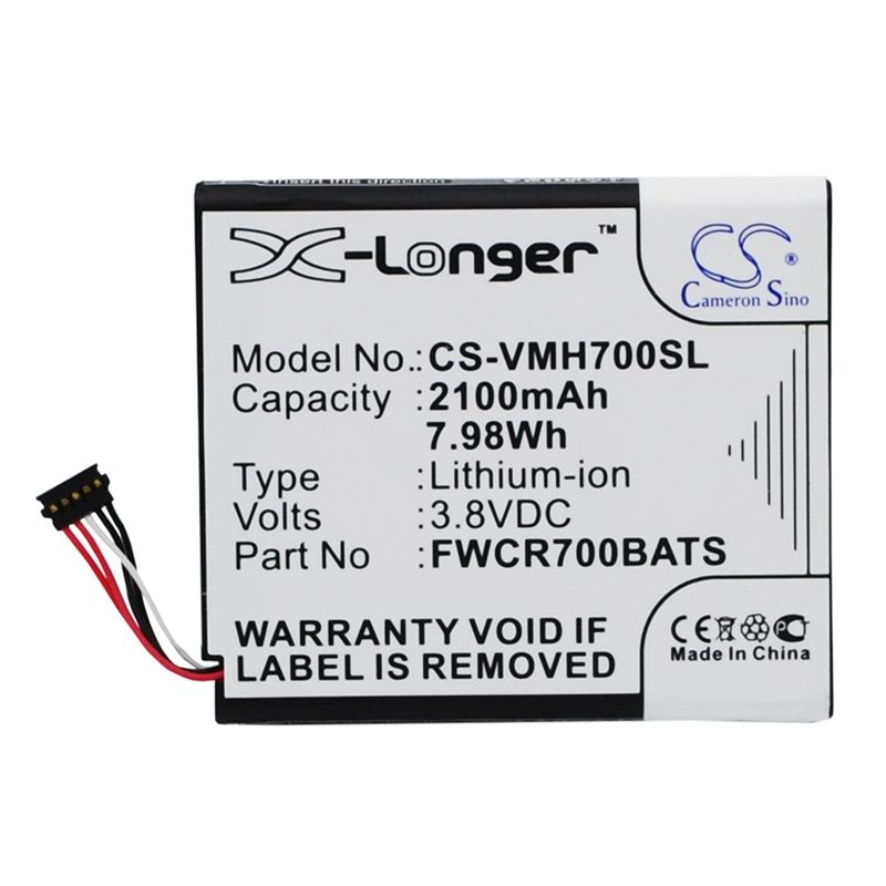 Li-ion Battery Fits Franklin Wireless, Mhs800l, Verizon, Ellipsis Jetpack 3.8v, 2100mah Hotspot Cameron Sino Technology Limited