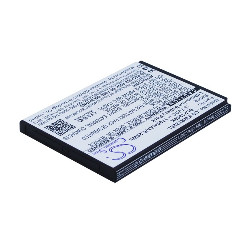 Li-ion Battery fits Franklin Wireless, R722, R774, R775 3.7V, 1700mAh Hotspot Cameron Sino Technology Limited