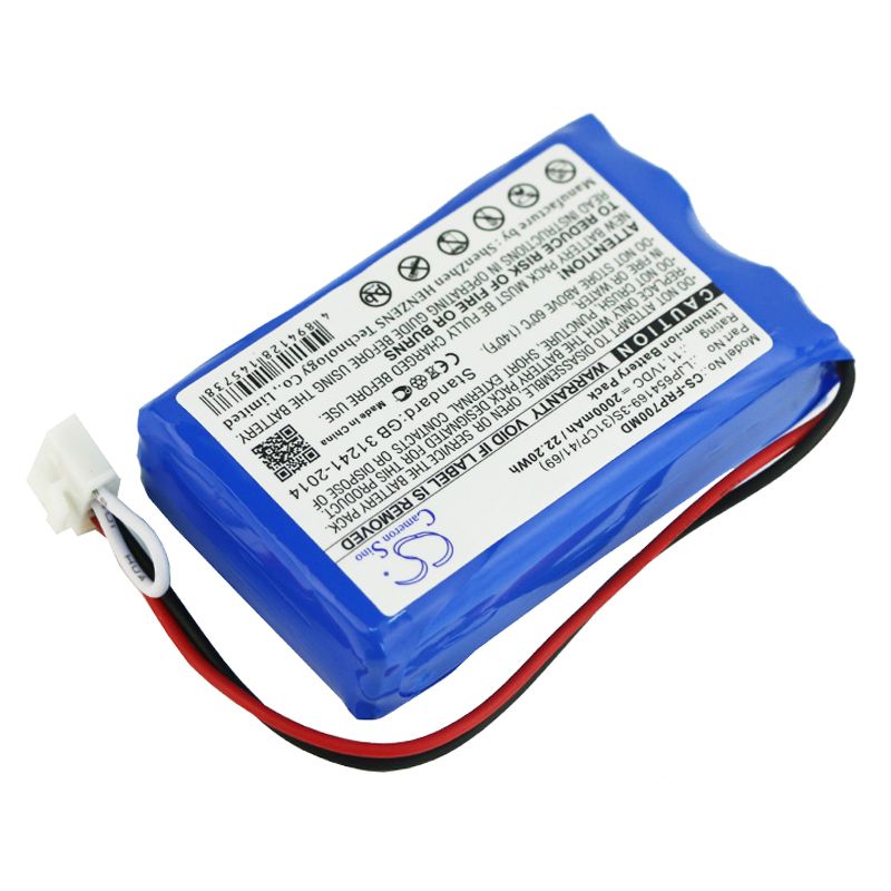 Li-ion Battery fits Fresenius, Fbalco0059, Infusion Vp7 Pumps, Vp7 11.1V, 2000mAh Medical Cameron Sino Technology Limited