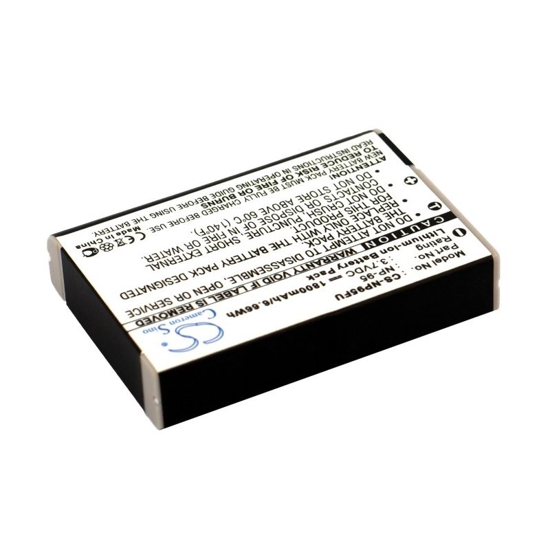 Li-ion Battery fits Fujifilm, Finepix F30, Finepix F31fd, Ricoh 3.7V, 1800mAh Camera Cameron Sino Technology Limited