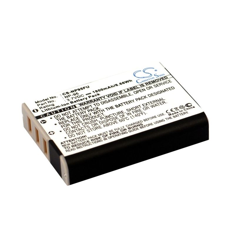 Li-ion Battery fits Fujifilm, Finepix F30, Finepix F31fd, Ricoh 3.7V, 1800mAh Camera Cameron Sino Technology Limited