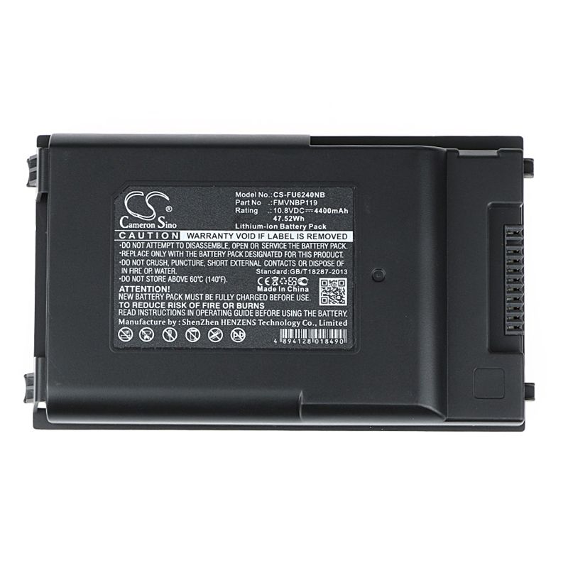 Li-ion Battery fits Fujitsu, fmv-biblo Mg, fmv-biblo Mg50g, fmv-biblo Mg50h 10.8V, 4400mAh Notebook & Laptop Cameron Sino Technology Limited