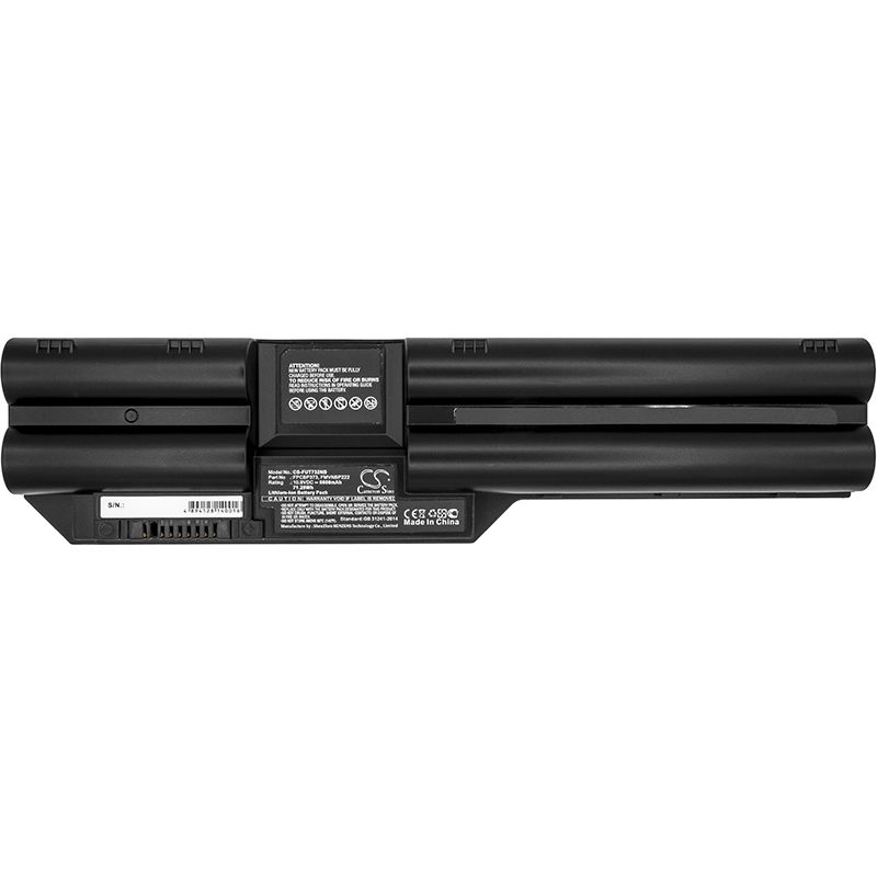 Li-ion Battery Fits Fujitsu, Lifebook T732, Lifebook T734, Lifebook T902 10.8v, 6600mah Notebook & Laptop Cameron Sino Technology Limited