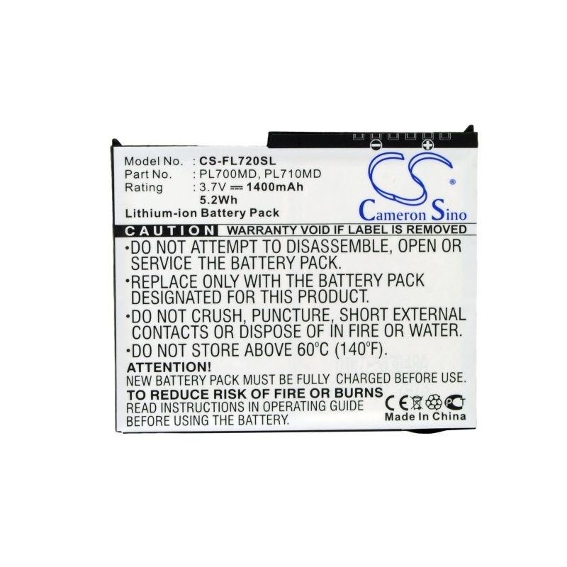 Li-ion Battery fits Fujitsu, Loox 700, Loox 710, Loox 718 3.7V, 1400mAh Computer Cameron Sino Technology Limited (Suspended)