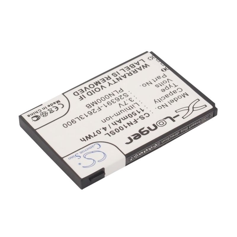 Li-ion Battery fits Fujitsu, Pocket Loox N100, Pocket Loox N110 3.7V, 1100mAh Computer Cameron Sino Technology Limited