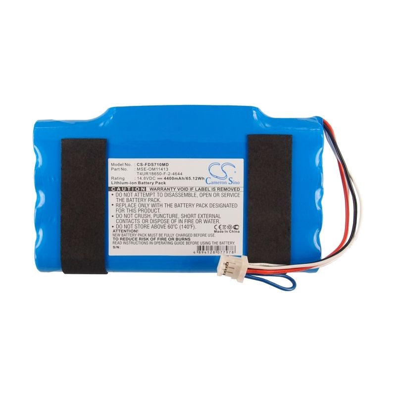 Li-ion Battery fits Fukuda, Denshi Ds7100, Denshi Ds-7100, 14.8V, 4400mAh Medical Cameron Sino Technology Limited