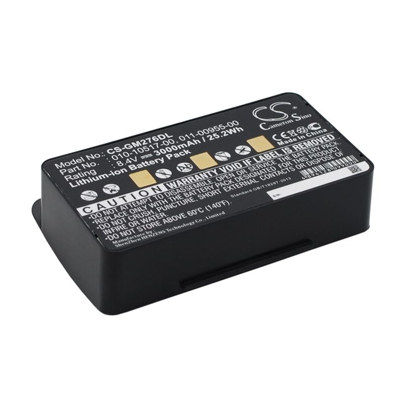 Li-ion Battery Fits Garmin, 010-00543-00,100054300,3.5801e+12 8.4v, 3000mah GPS & Navigator Cameron Sino Technology Limited