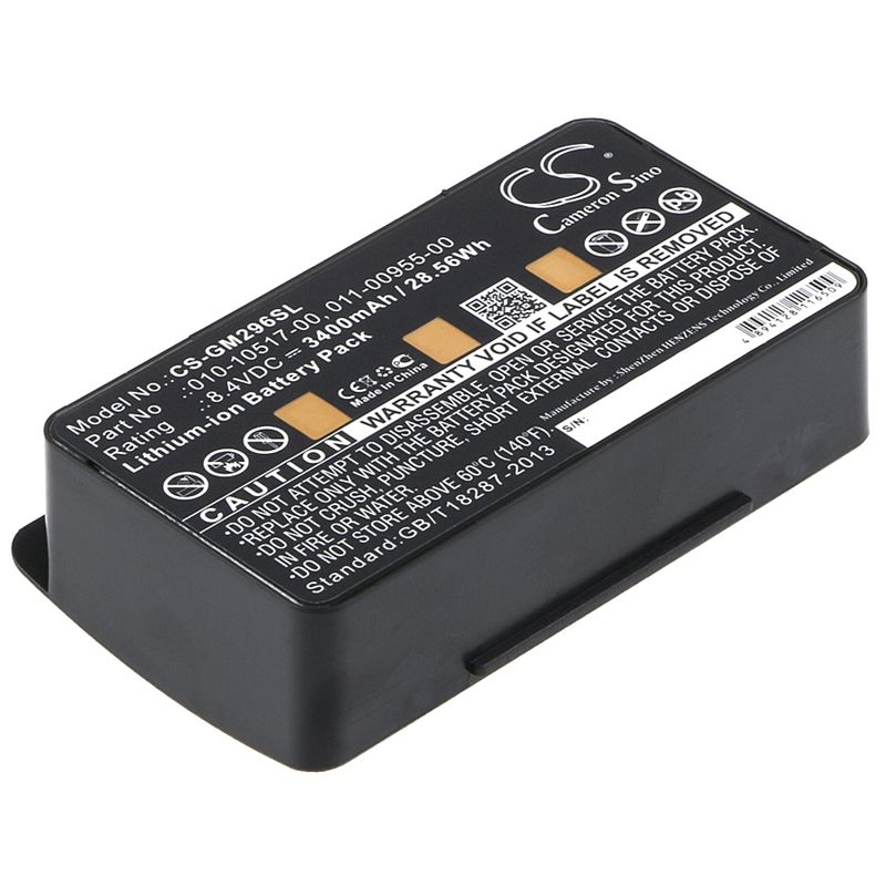 Li-ion Battery Fits Garmin, 010-00543-00,100054300,3.5801e+12 8.4v, 3400mah GPS & Navigator Cameron Sino Technology Limited