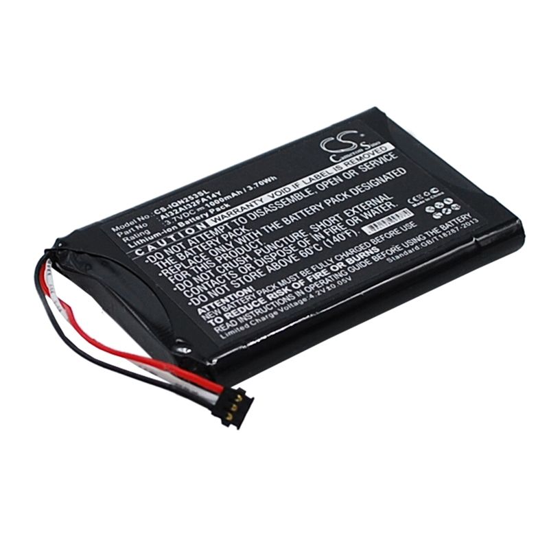 Li-ion Battery Fits Garmin, 010-01187-01, Nuvi 2539lm, Nuvi 2539lmt 3.7v, 1000mah GPS & Navigator Cameron Sino Technology Limited