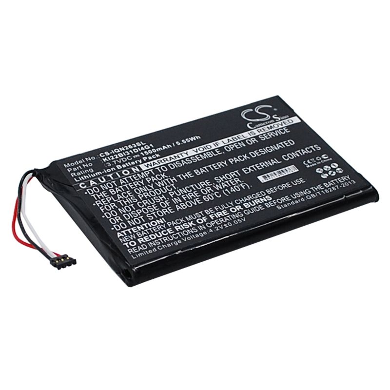 Li-ion Battery Fits Garmin, 010-01188-02, 2689lmt, 2689lmt 6-inch 3.7v, 1500mah GPS & Navigator Cameron Sino Technology Limited