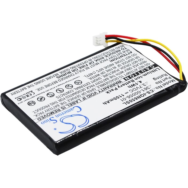 Li-ion Battery Fits Garmin, 010-01211-01, Nuvi 65, Nuvi 65lm 3.7v, 1100mah GPS & Navigator Cameron Sino Technology Limited