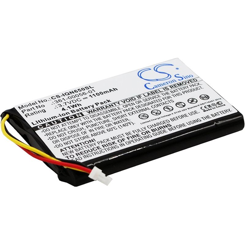 Li-ion Battery Fits Garmin, 010-01211-01, Nuvi 65, Nuvi 65lm 3.7v, 1100mah GPS & Navigator Cameron Sino Technology Limited