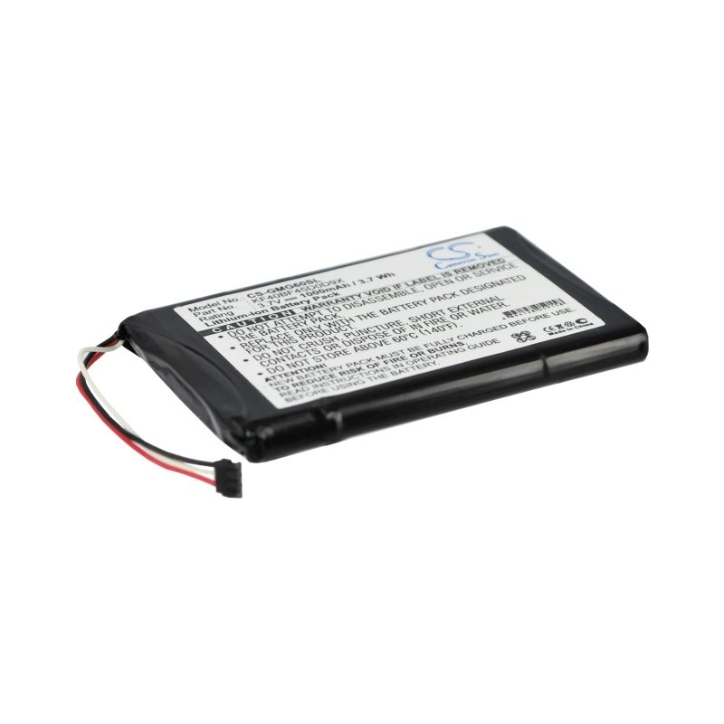 Li-ion Battery Fits Garmin, Approach G6 3.7v, 1000mah GPS & Navigator Cameron Sino Technology Limited