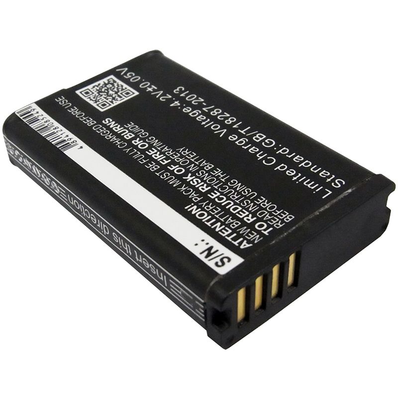 Li-ion Battery fits Garmin, E1gr, E1grvirbelite, E2gr 3.7V, 1800mAh Camera Cameron Sino Technology Limited