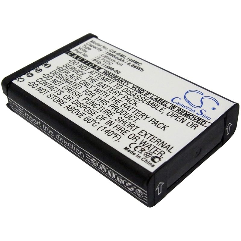 Li-ion Battery fits Garmin, E1gr, E1grvirbelite, E2gr 3.7V, 1800mAh Camera Cameron Sino Technology Limited