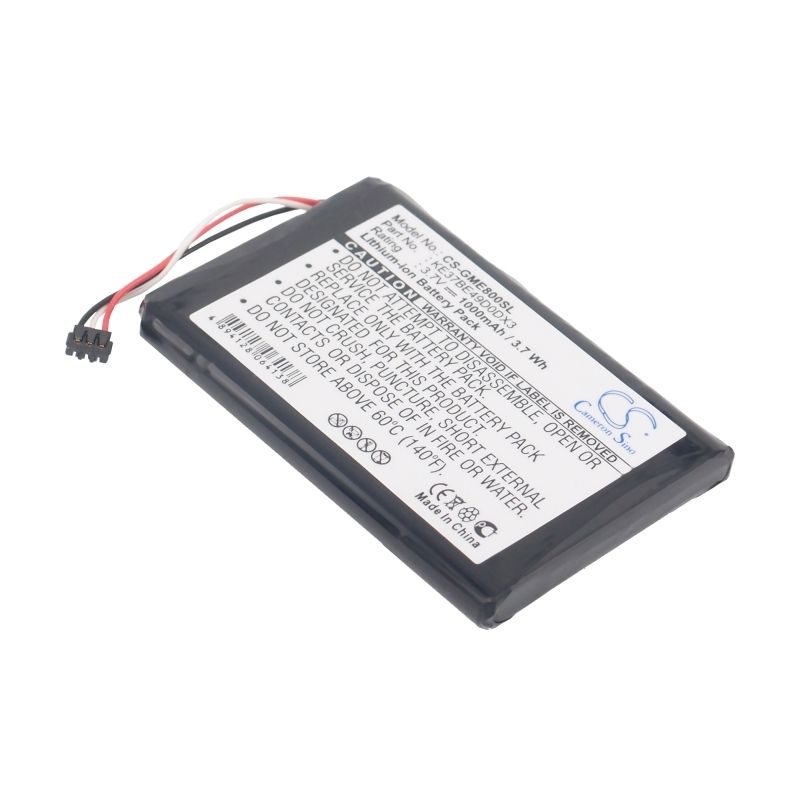 Li-ion Battery Fits Garmin, Edge 800, Edge 810 3.7v, 1000mah GPS & Navigator Cameron Sino Technology Limited