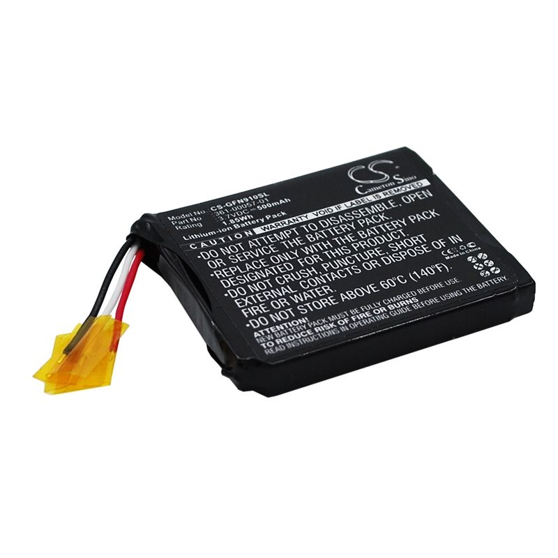 Li-ion Battery Fits Garmin, Forerunner 910xt 3.7v, 500mah GPS & Navigator Cameron Sino Technology Limited