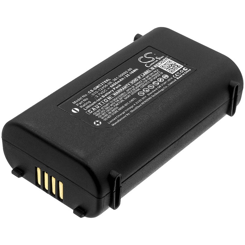 Li-ion Battery Fits Garmin, Gpsmap 276cx 3.7v, 6800mah GPS & Navigator Cameron Sino Technology Limited