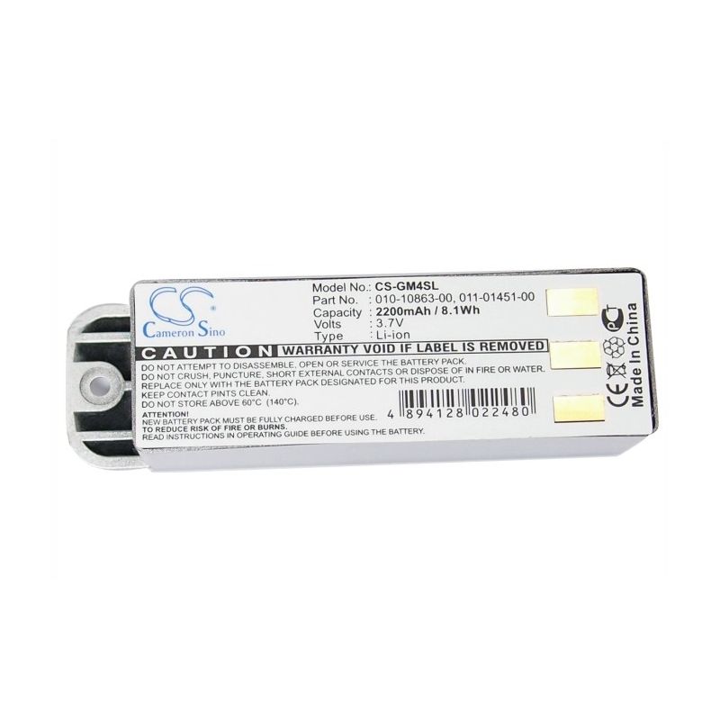 Li-ion Battery Fits Garmin, Zumo 400, Zumo 450, Zumo 500 3.7v, 2200mah GPS & Navigator Cameron Sino Technology Limited