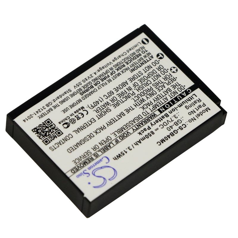 Li-ion Battery Fits Ge, E1030, E1040, E1050tw 3.7v, 850mah Home Electronics Cameron Sino Technology Limited