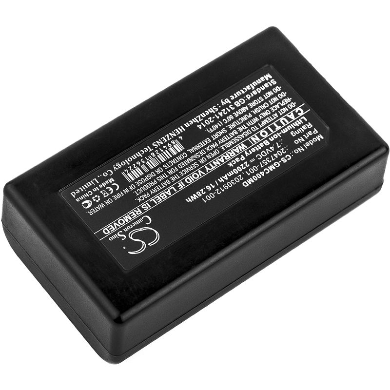 Li-ion Battery fits Ge, Ekg Mac 400, Ekg Mac 600, Ekg Mac C3 7.4V, 2200mAh Medical Cameron Sino Technology Limited