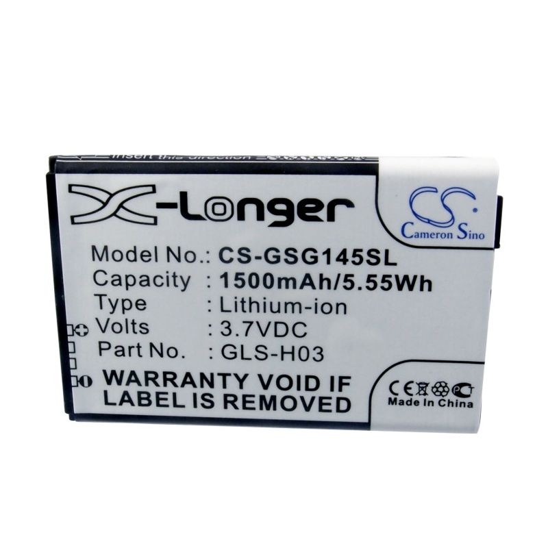 Li-ion Battery fits Gigabyte, g1345, gsmart, g1345 3.7V, 1500mAh Mobile & SmartPhone Cameron Sino Technology Limited