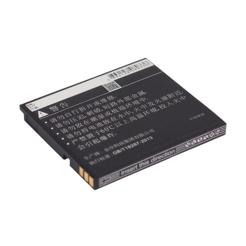 Li-ion Battery fits Gigabyte, gsmart gs202, gsmart, gs202 3.7V, 1300mAh Mobile & SmartPhone Cameron Sino Technology Limited