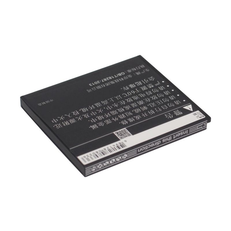Li-ion Battery fits Gigabyte, gsmart gs202, gsmart, gs202 3.7V, 1300mAh Mobile & SmartPhone Cameron Sino Technology Limited