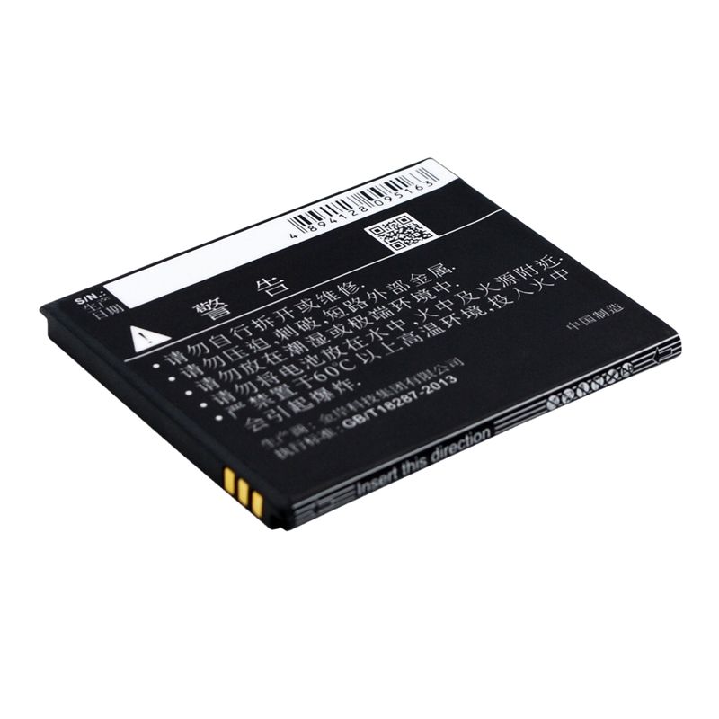 Li-ion Battery fits Gionee, gn128, ngm, vorwarts 3.7V, 1350mAh Mobile & SmartPhone Cameron Sino Technology Limited