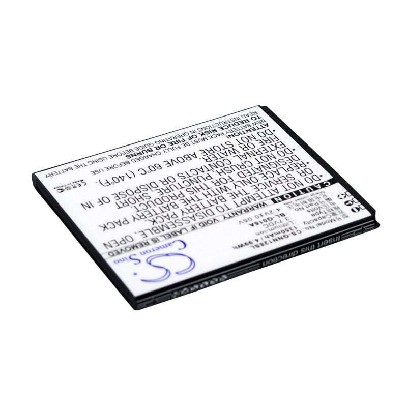 Li-ion Battery fits Gionee, gn128, ngm, vorwarts 3.7V, 1350mAh Mobile & SmartPhone Cameron Sino Technology Limited