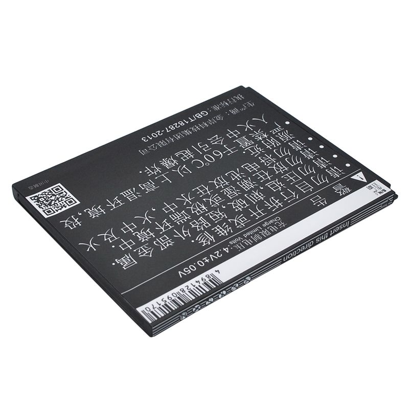 Li-ion Battery fits Gionee, gn151 3.7V, 1550mAh Mobile & SmartPhone Cameron Sino Technology Limited