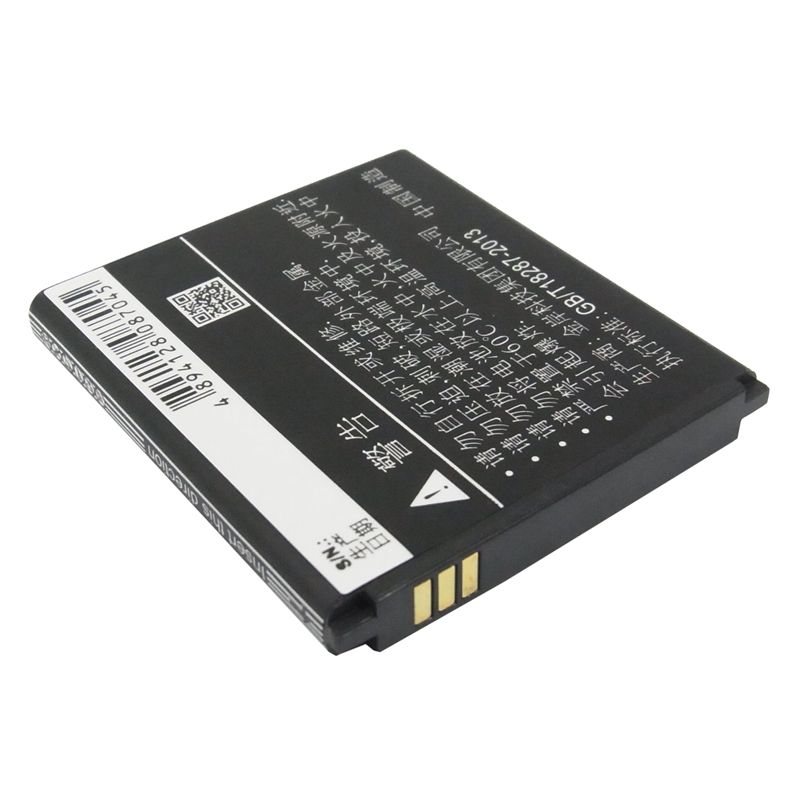 Li-ion Battery fits Gionee, gn170 3.7V, 1750mAh Communications Cameron Sino Technology Limited (Suspended)