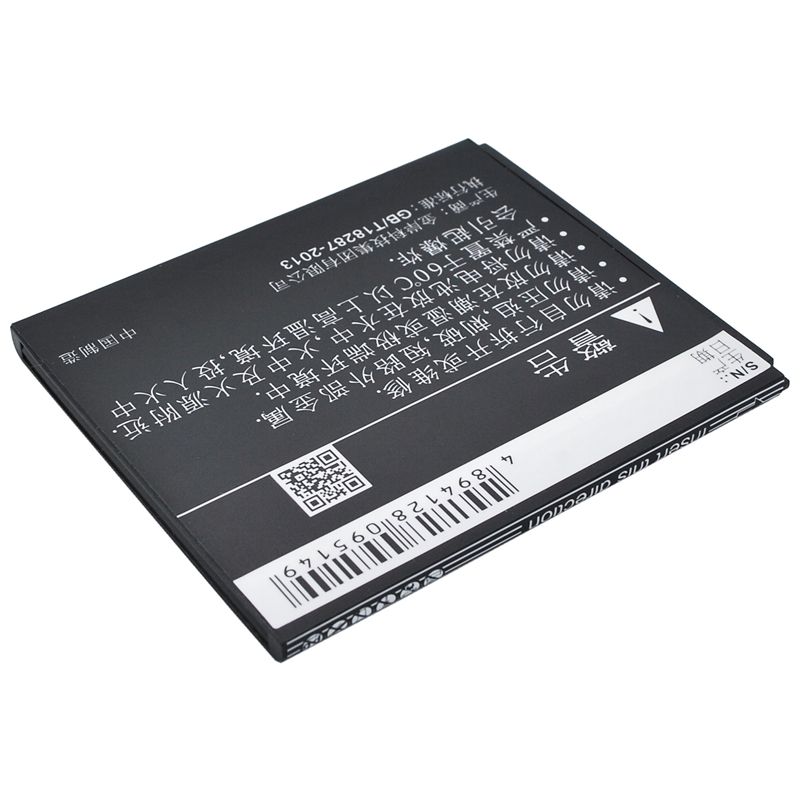 Li-ion Battery fits Gionee, x805 3.7V, 2000mAh Mobile & SmartPhone Cameron Sino Technology Limited