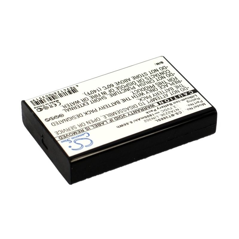 Li-ion Battery Fits Globalsat, Bt-318, Bt-318x, Bt-335 3.7v, 1800mah GPS & Navigator Cameron Sino Technology Limited