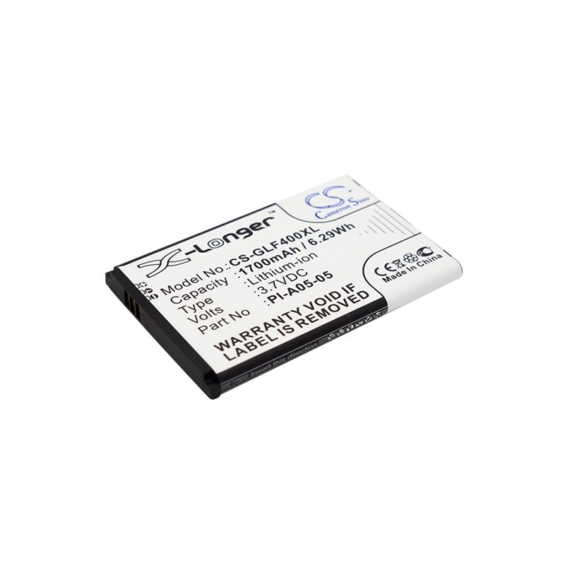 Li-ion Battery Fits Golf Buddy, Dsc-gb400, World, World Color 3.7v, 1700mah GPS & Navigator Cameron Sino Technology Limited
