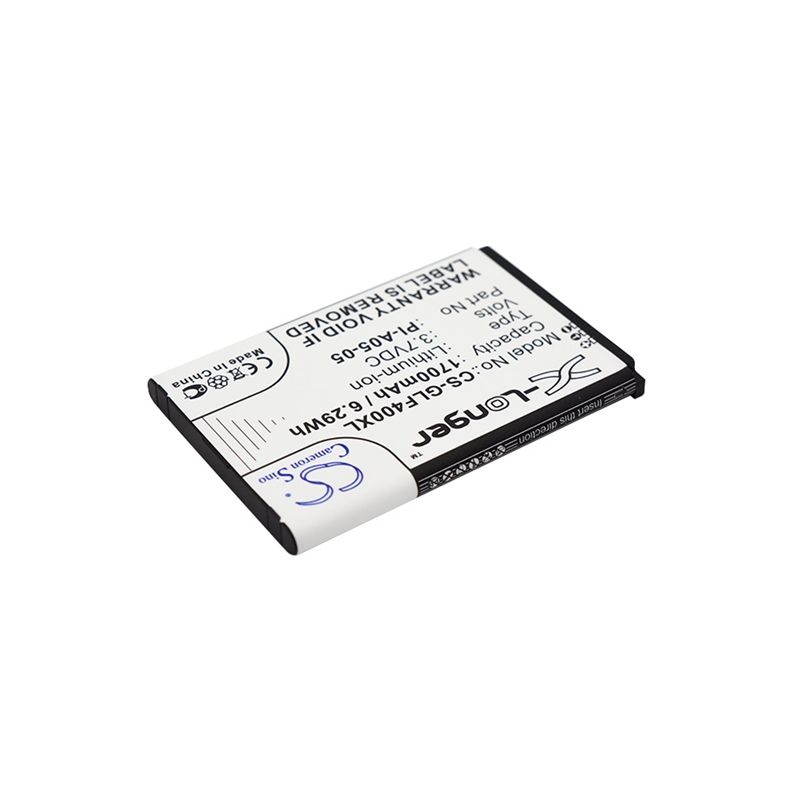 Li-ion Battery Fits Golf Buddy, Dsc-gb400, World, World Color 3.7v, 1700mah GPS & Navigator Cameron Sino Technology Limited