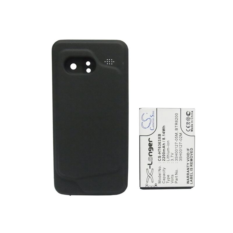 Li-ion Battery fits Google, g8, htc, droid incredible 3.7V, 2200mAh Communications Cameron Sino Technology Limited