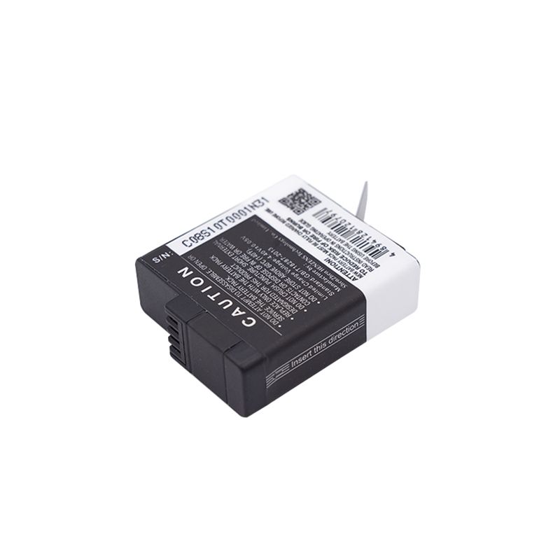 Li-ion Battery fits Gopro, 601-10197-00, Aabat-001, Aabat-001-as 3.85V, 1250mAh Camera Cameron Sino Technology Limited