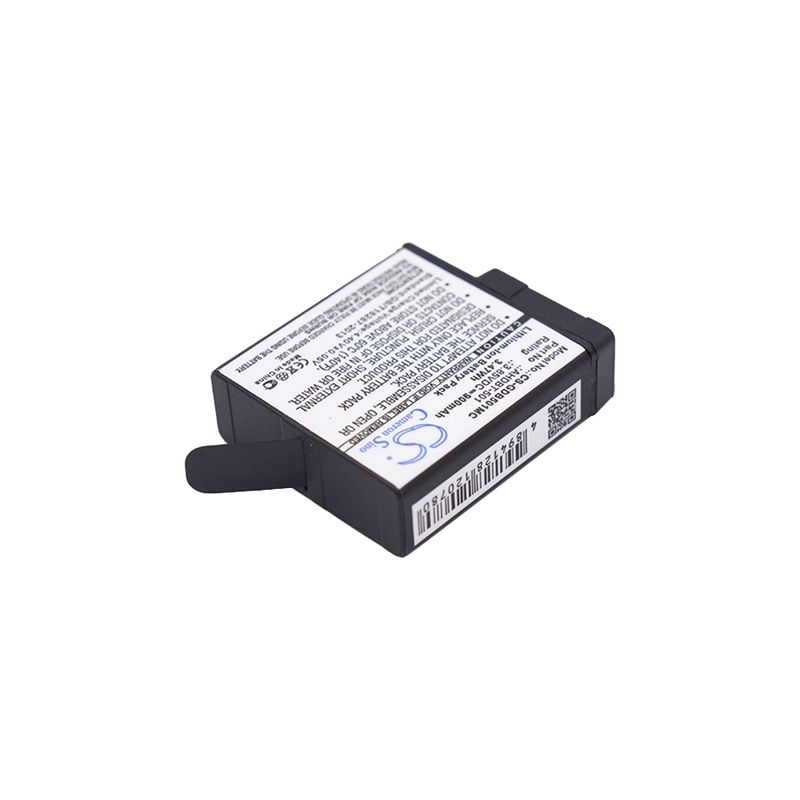 Li-ion Battery fits Gopro, 601-10197-00, Aabat-001, Aabat-001-as 3.85V, 900mAh Camera Cameron Sino Technology Limited