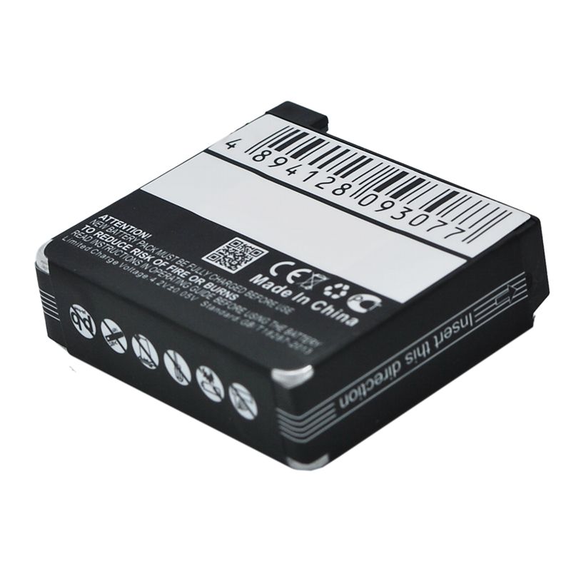 Li-ion Battery fits Gopro, Hero 4, Hero 4 Black, Hero 4 Silver 3.7V, 950mAh Camera Cameron Sino Technology Limited
