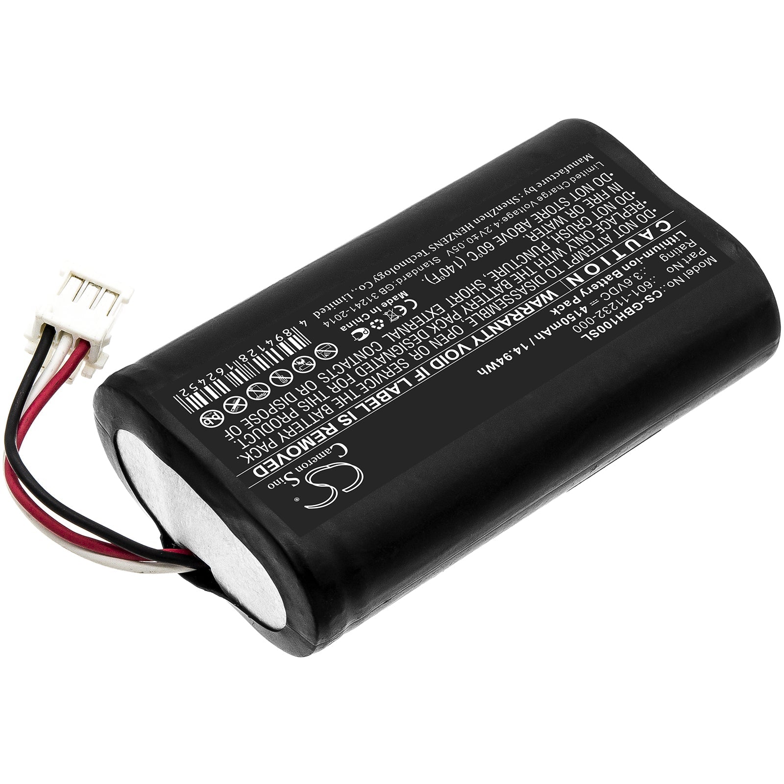 Li-ion Battery fits Gopro, Karma Remote Control, Kwbh1 3.6V, 4150mAh Remote Controller Cameron Sino Technology Limited