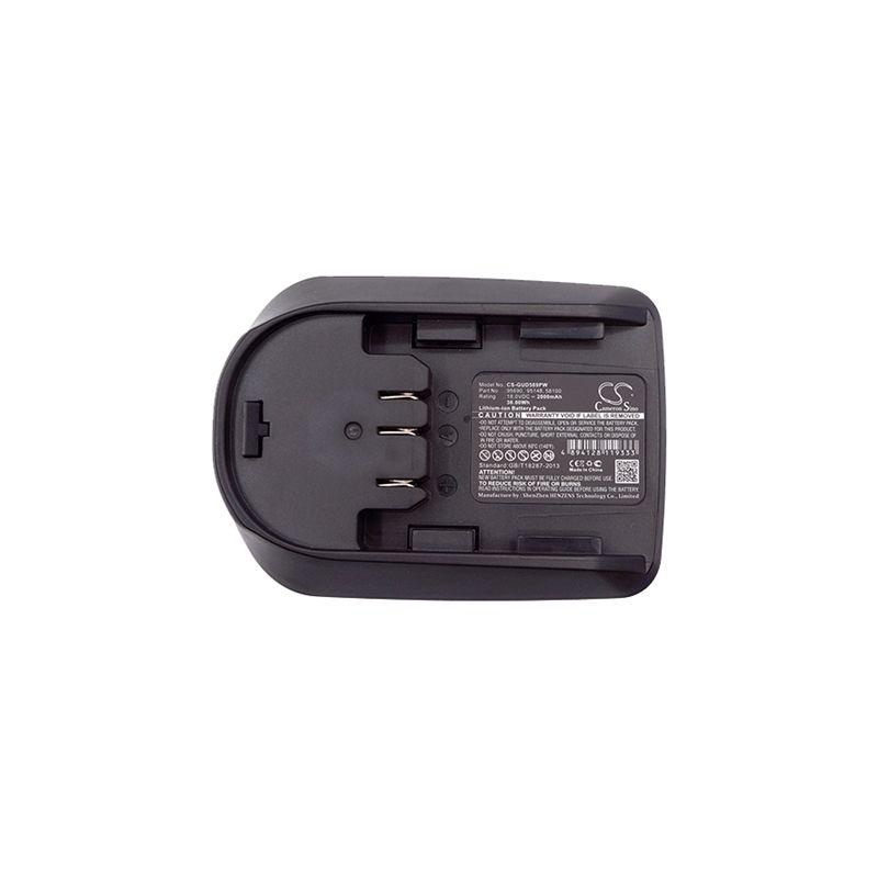 Li-ion Battery fits Gude, Gd95693, 18.00V, 2000mAh Power Tools Cameron Sino Technology Limited