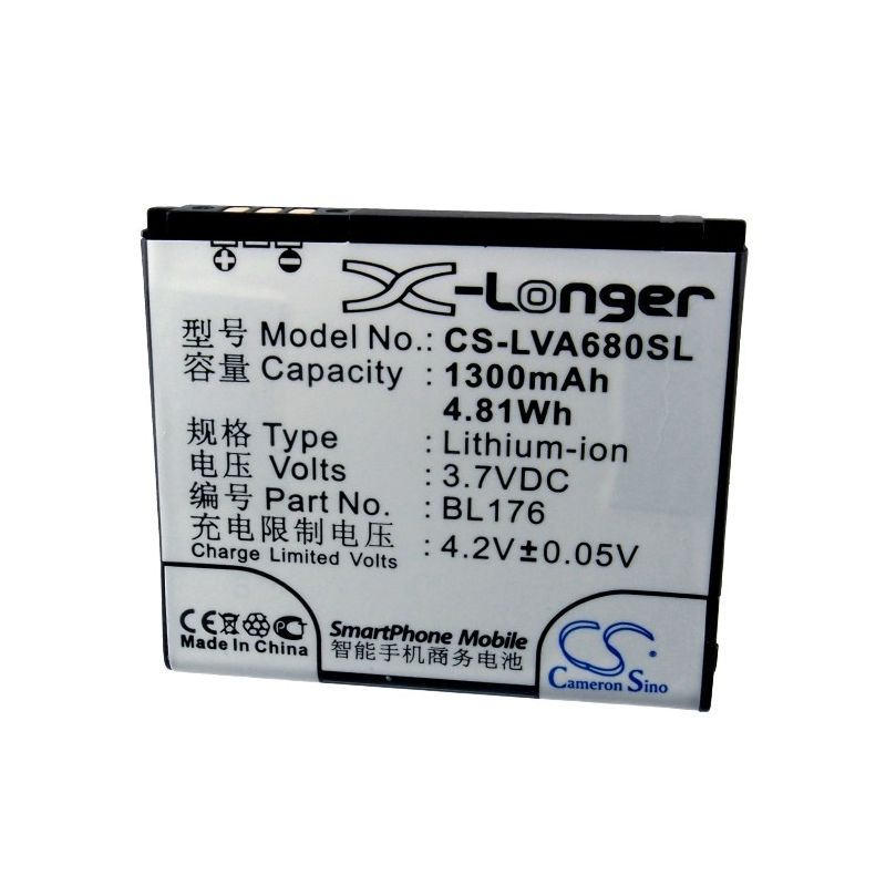 Li-ion Battery fits Haier, e899, he-e899, lenovo 3.7V, 1300mAh Communications Cameron Sino Technology Limited (Suspended)